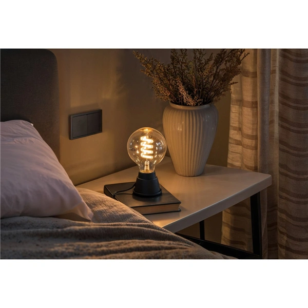 Hama SMART WiFi LED žárovka, Matter, E27, G95 Filament, koule, RGBW, stmívatelná, aplikace