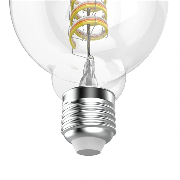 Hama SMART WiFi LED žárovka, Matter, E27, G95 Filament, koule, RGBW, stmívatelná, aplikace