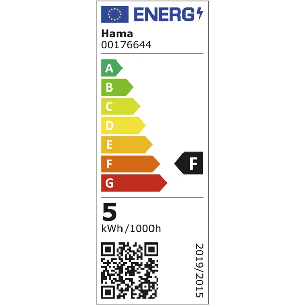 Hama SMART WiFi LED žárovka, Matter, E27, G95 Filament, koule, RGBW, stmívatelná, aplikace