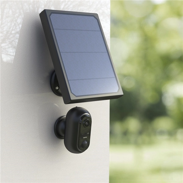 Hama Smart venkovní WiFi kamera, solární napájení, noční vidění