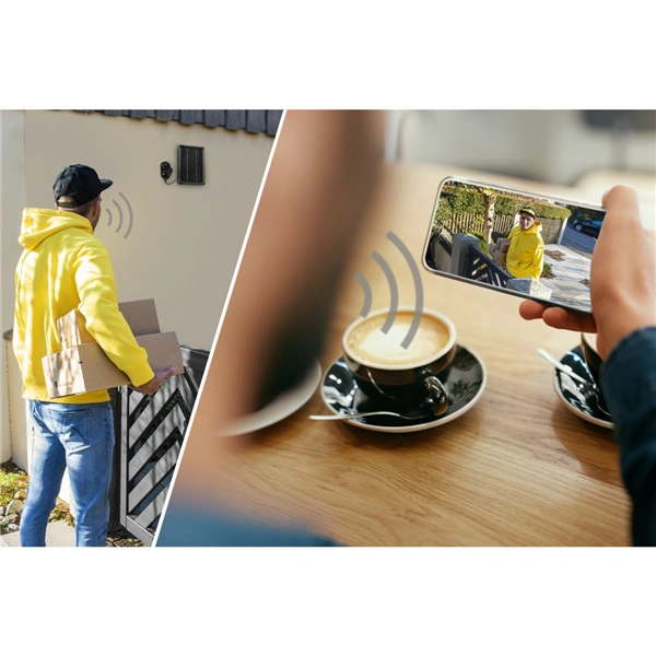 Hama Smart venkovní WiFi kamera, solární napájení, noční vidění