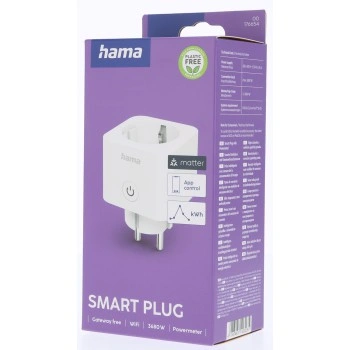 Hama SMART WiFi zásuvka, Matter, měření spotřeby