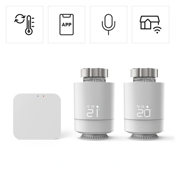 Hama SMART set pro regulaci vytápění, centrála + 2 hlavice
