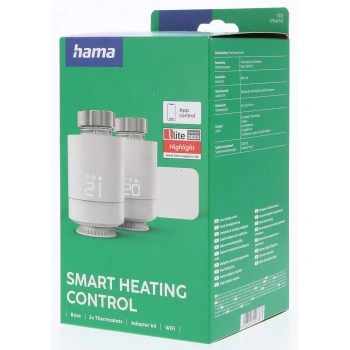 Hama SMART set pro regulaci vytápění, centrála + 2 hlavice