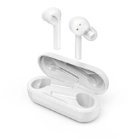 Hama Bluetooth špuntová sluchátka Style, bezdrátová, nabíjecí pouzdro, bílá
