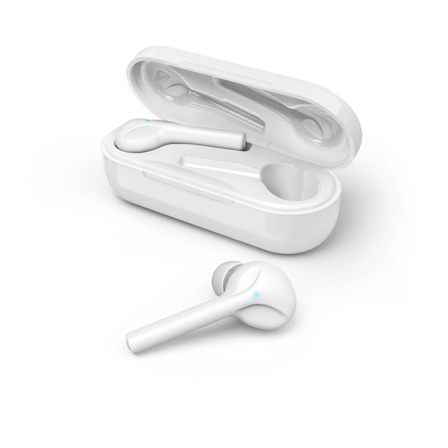 Hama Bluetooth špuntová sluchátka Style, bezdrátová, nabíjecí pouzdro, bílá