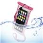 Hama Playa, outdoorové pouzdro na mobil, velikost XXL, IPX8, průhledné/růžové