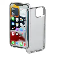Hama Clear&Chrome, kryt pro Apple iPhone 13, recyklovaný materiál, stíbrný