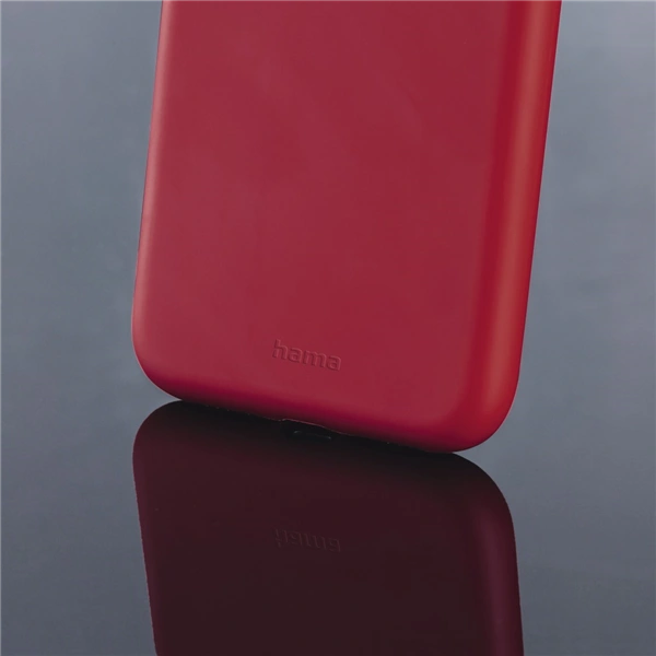 Hama Finest Feel, kryt pro Samsung Galaxy A35 5G, červený