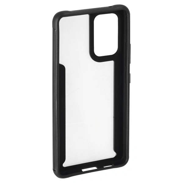 Hama Metallic Frame, kryt pro Samsung Galaxy A53 5G, průhledný/černý