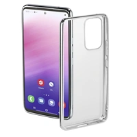 Hama Clear&Chrome, kryt pro Samsung Galaxy A53 5G, recyklovaný materiál, stíbrný