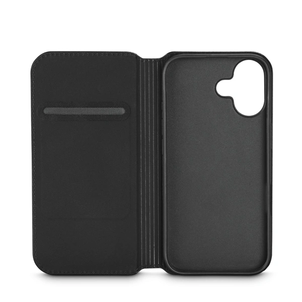 Black Rock Slim Folio, pouzdro-knížka pro Apple iPhone 17, černé