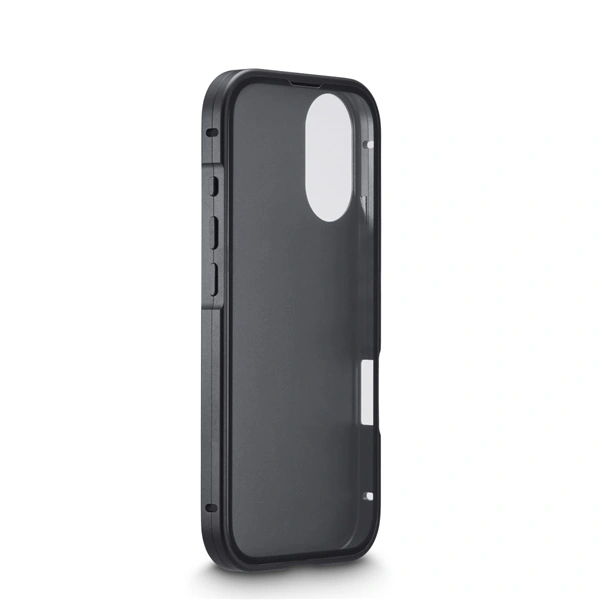 Black Rock 360° Glass, kryt pro Apple iPhone 17, skleněný, přední + zadní díl, karbonová úprava