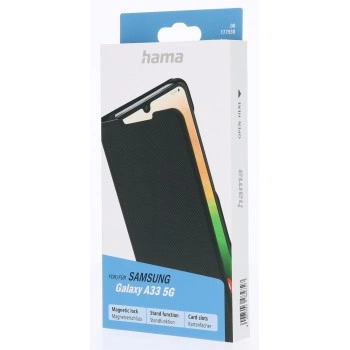 Hama Slim Pro, pouzdro-knížka pro Samsung Galaxy A33 5G, černé