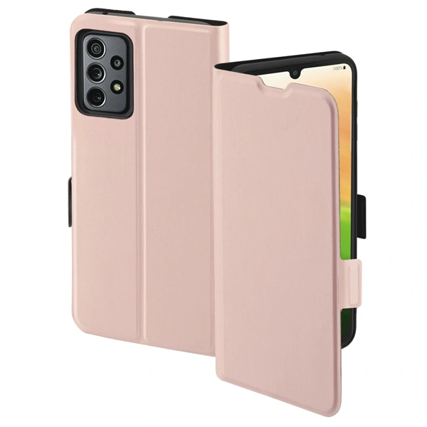 Hama Single 2.0, pouzdro-knížka pro Samsung Galaxy A33 5G, růžové