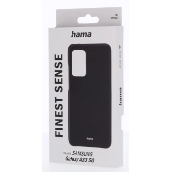 Hama Finest Sense, kryt pro Samsung Galaxy A33 5G, černý