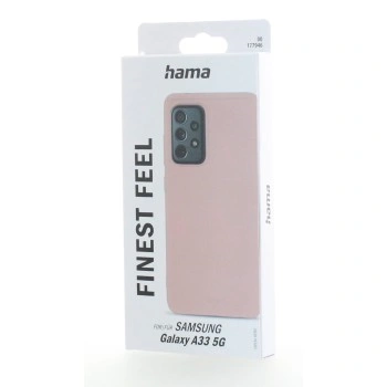 Hama Finest Feel, kryt pro Samsung Galaxy A33 5G, barva nude