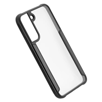 Hama Metallic Frame, kryt pro Samsung Galaxy S22 (5G), prhledn/ern