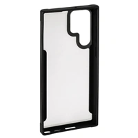Hama Metallic Frame, kryt pro Samsung Galaxy S22 Ultra  (5G), průhledný/černý