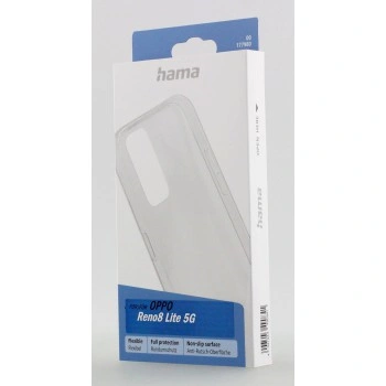 Hama Crystal Clear, kryt pro Oppo Reno8 Lite 5G, průhledný