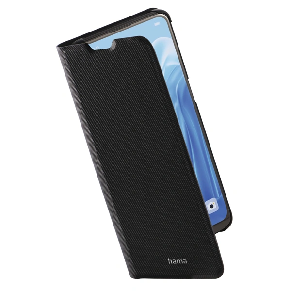 Hama Slim Pro, otevírací pouzdro pro Oppo Reno8 Lite 5G, černé