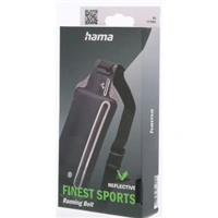Hama Finest Sports, sportovní bederní taštička na mobil a drobnosti, antracitová
