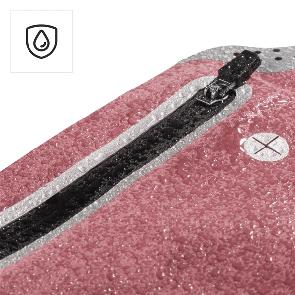 Hama Finest Sports, sportovní bederní taštička na mobil a drobnosti, růžová