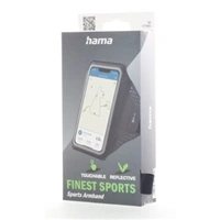 Hama Finest Sports, sportovn pouzdro na mobil, na rameno, XL (4,5"-5"/14,7x7,2 cm), antracitov