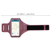 Hama Finest Sports, sportovn pouzdro na mobil, na rameno, XL (4,5"-5"/14,7x7,2 cm), rov