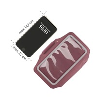 Hama Finest Sports, sportovn pouzdro na mobil, na rameno, XL (4,5"-5"/14,7x7,2 cm), rov