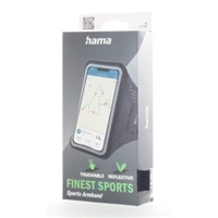 Hama Finest Sports, sportovn pouzdro na mobil, na rameno, XXL (5"-5,5"/15,8x8 cm), antracitov