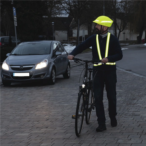 Hama reflexní popruhy/kšandy pro běžce/chodce/cyklisty, EN 17353:2020, nastavitelné