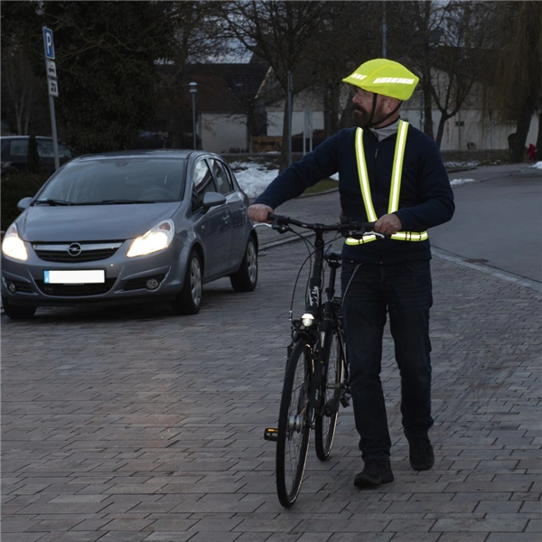 Hama reflexní popruhy/kšandy pro běžce/chodce/cyklisty, EN 17353:2020, nastavitelné