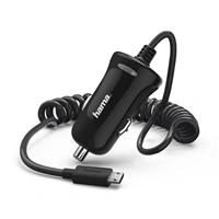 Hama nabíjeka do vozidla s kabelem, micro USB, 2,4 A