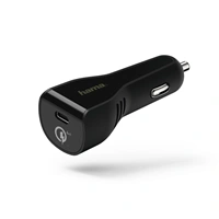 Hama rychlá USB nabíjeka do vozidla, USB-C, Quick Charge 4+ / Power Delivery, 27 W