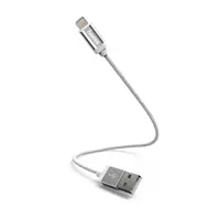 Hama MFI USB nabíjecí/datový kabel pro Apple, Lightning vidlice, 0,2 m, bílý