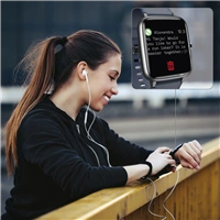 Hama Fit Watch 4900, sportovn hodinky, vododoln, pulz, kalorie, analza spnku, krokomr atd