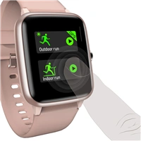 Hama Fit Watch 5910, sportovn hodinky, vododoln, GPS, pulz, kalorie, krokomr atd, rov zlato
