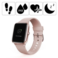 Hama Fit Watch 5910, sportovn hodinky, vododoln, GPS, pulz, kalorie, krokomr atd, rov zlato