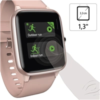 Hama Fit Watch 5910, sportovn hodinky, vododoln, GPS, pulz, kalorie, krokomr atd, rov zlato