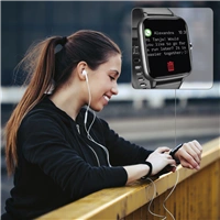 Hama Fit Watch 5910, sport. hodinky ern, vododoln, GPS, pulz, krokomr atd.