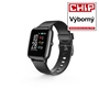 Hama Fit Watch 5910, sport. hodinky černé, voděodolné, GPS, pulz, krokoměr atd.