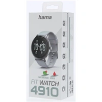 Hama Fit Watch 4910, sportovn hodinky, pulz, oxymetr, kalorie, vod odoln, ed