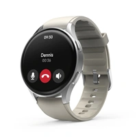 Hama 8900, smart hodinky, GPS, AMOLED 1,32", funkce telefonovn, Alexa, bov/stbrn