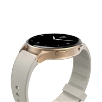 Hama 8900, smart hodinky, GPS, AMOLED 1,32, funkce telefonovn, Alexa, bov/zlat
