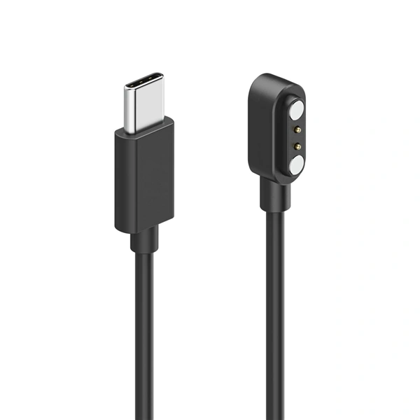 Hama nabíjecí kabel pro Hama smart hodinky, magnetický, USB-C, 60 cm, černý