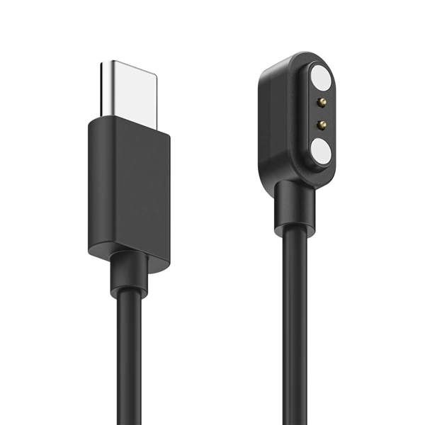 Hama nabíjecí kabel pro Hama smart hodinky, magnetický, USB-C, 60 cm, černý