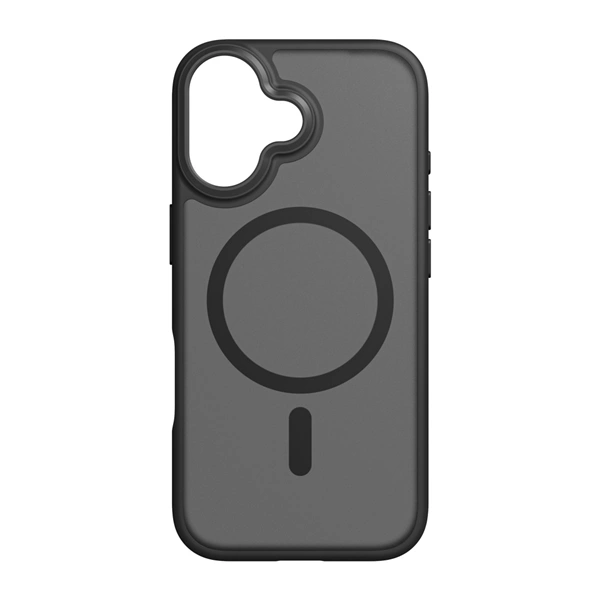 White Diamonds Hybrid Case, kryt pro Apple iPhone 17, magnetický, matný, poloprůhledný černý