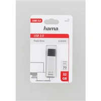 Hama FlashPen Classic, USB 3.0, 32 GB, 40 MB/s, stbrn