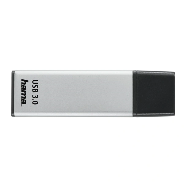 Hama FlashPen Classic, USB 3.0, 32 GB, 40 MB/s, stříbrný